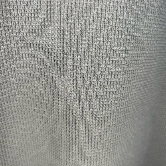 Banana Republic 1/4 Zip Gray Thermal Pullover – Men’s Size L - Picture 5 of 7